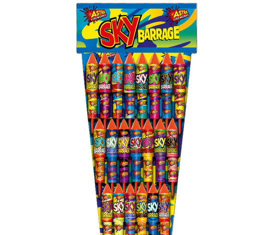 Sky Barrage Rocket 21 Pack